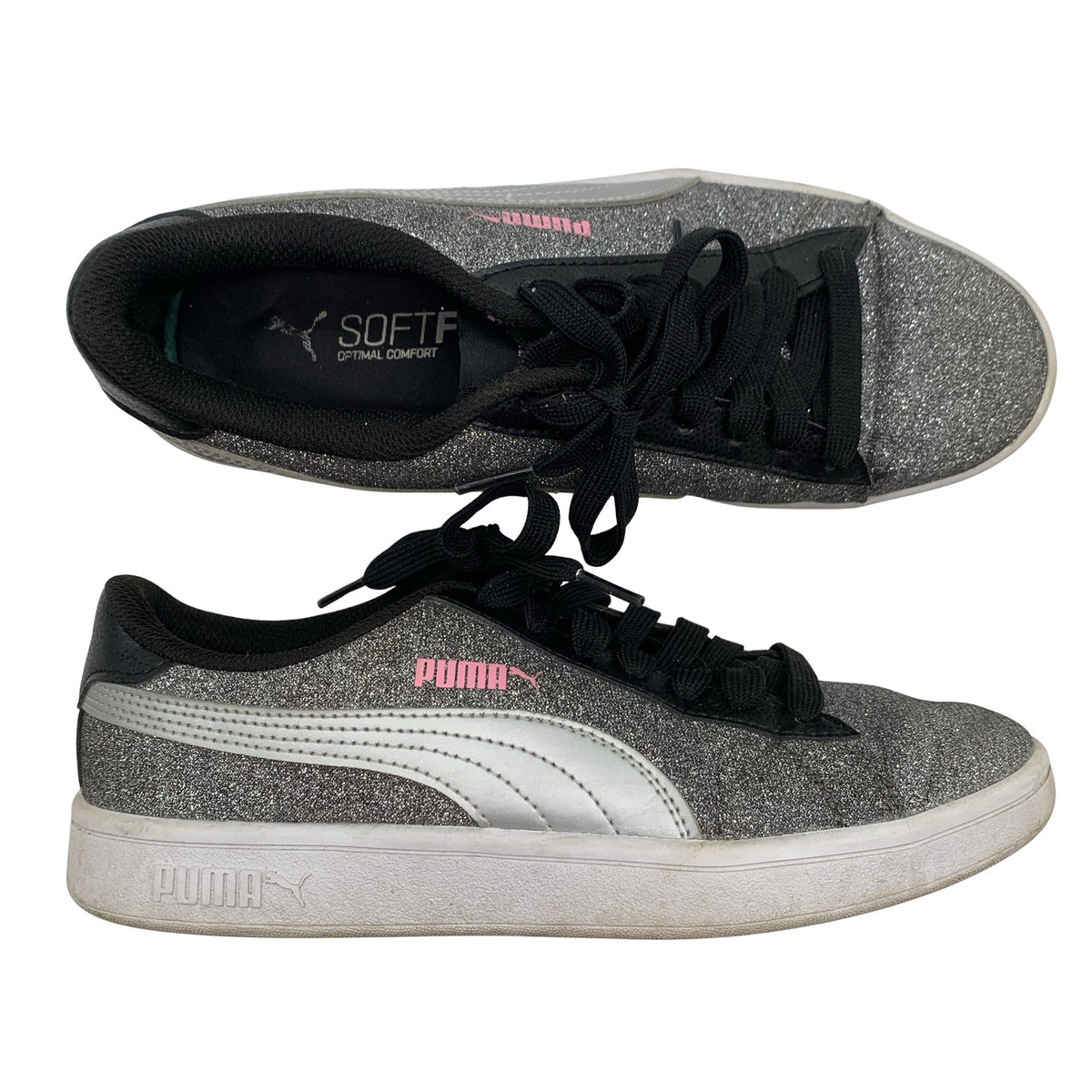 Unisex Puma - Casual sneakers, size 38 - Gray (1)
