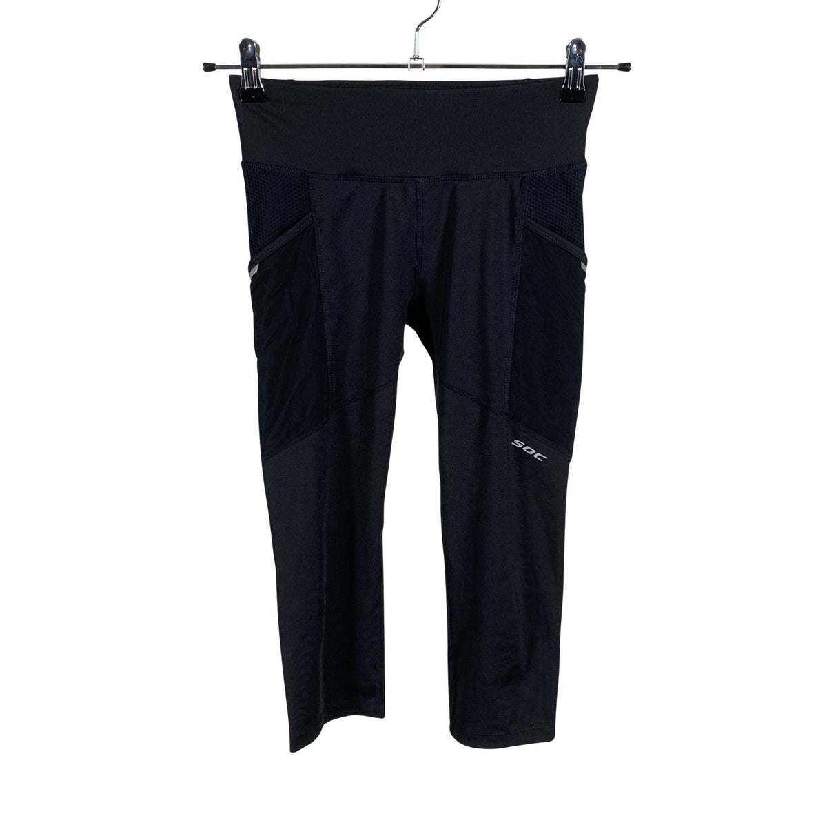 Unisex Soc - Sports capri pants, size 36 - Black (1)