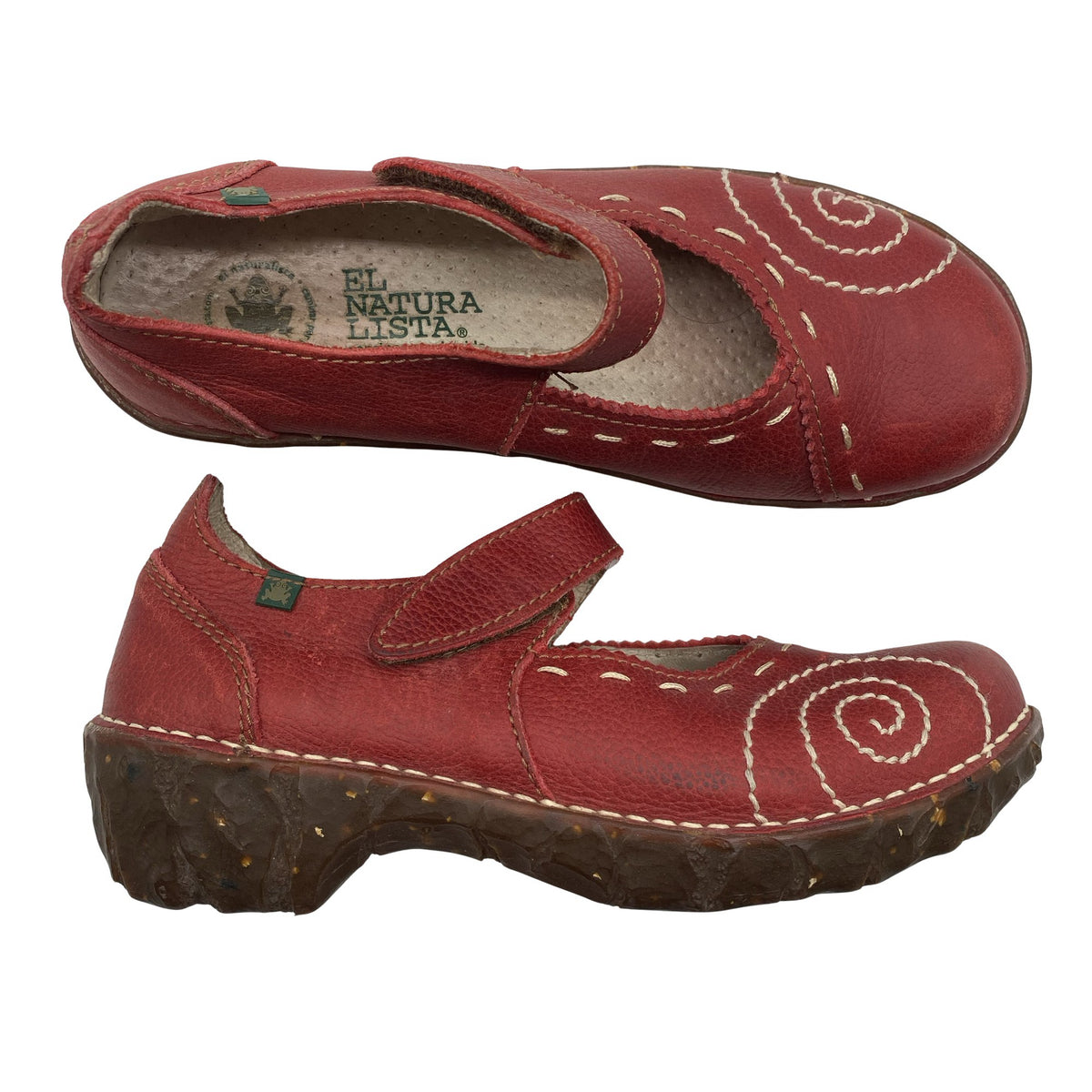 Unisex El naturalista - Walking shoes, size 38 - Red (1)