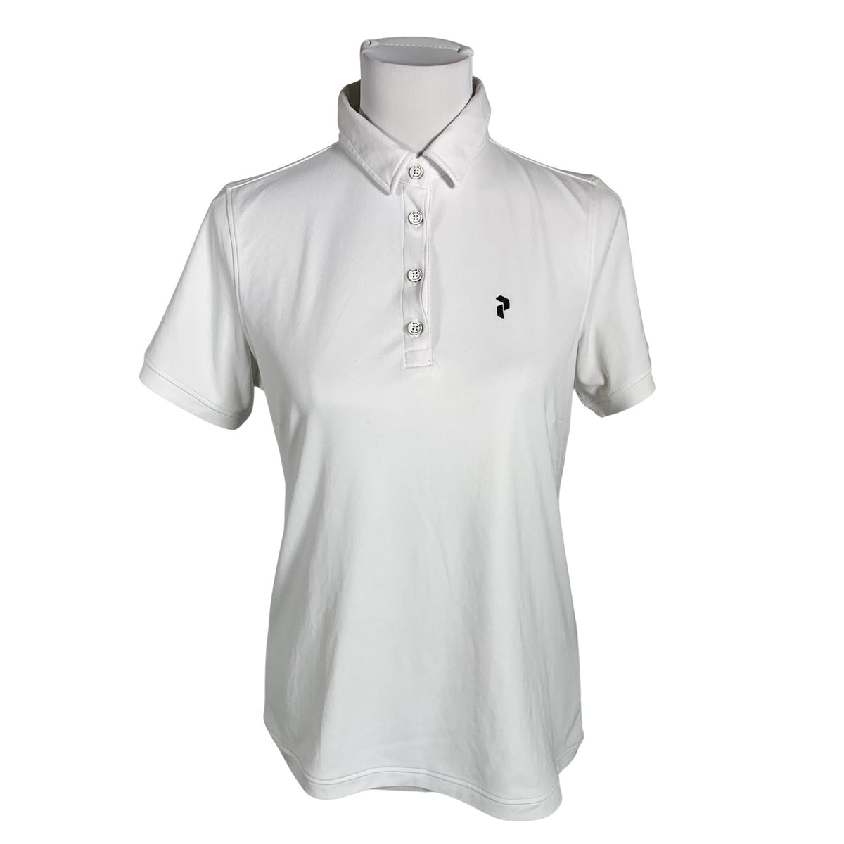 Unisex Peak Performance - Sports shirt, short sleeve, size 40 - White (1)