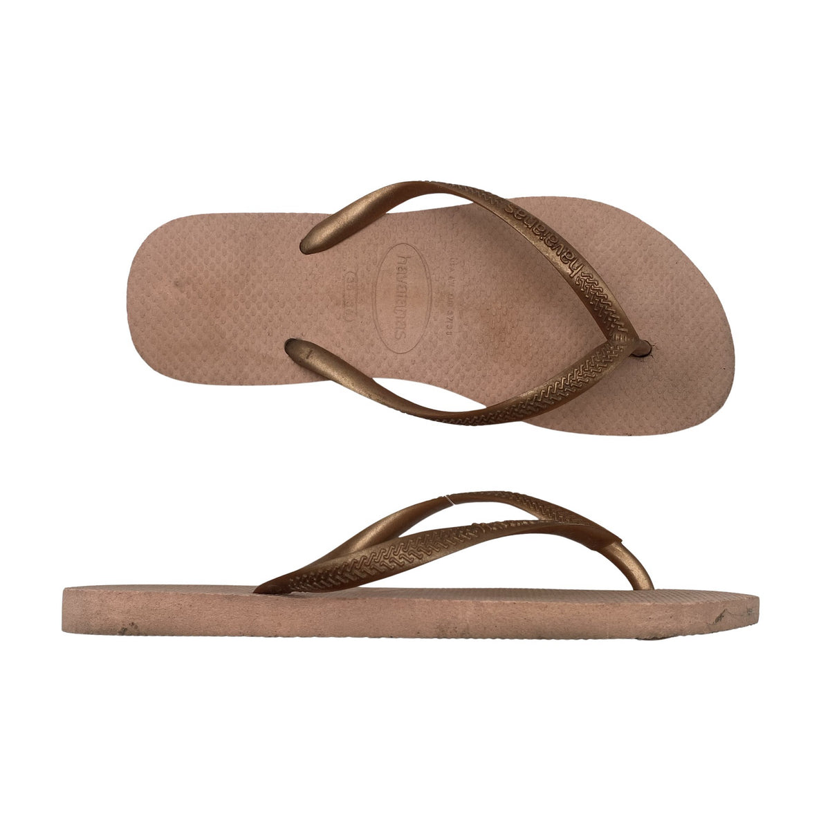 Unisex Havaianas - Beach sandals, size 35 - Beige (1)