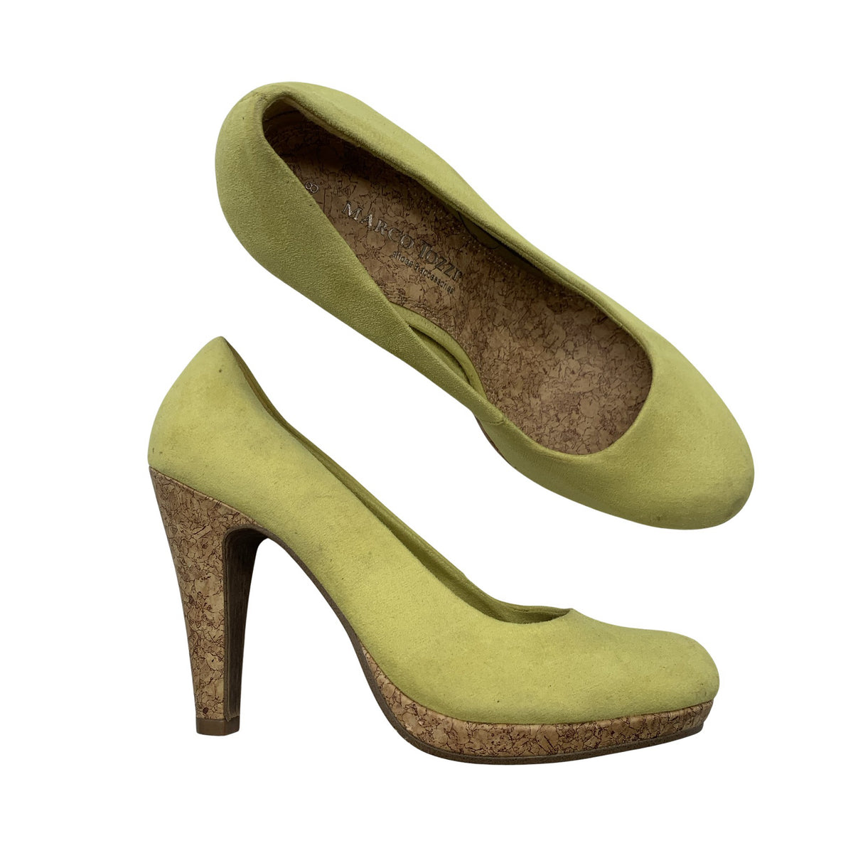 Unisex Marco Tozzi - High heels, size 38 - Green (1)