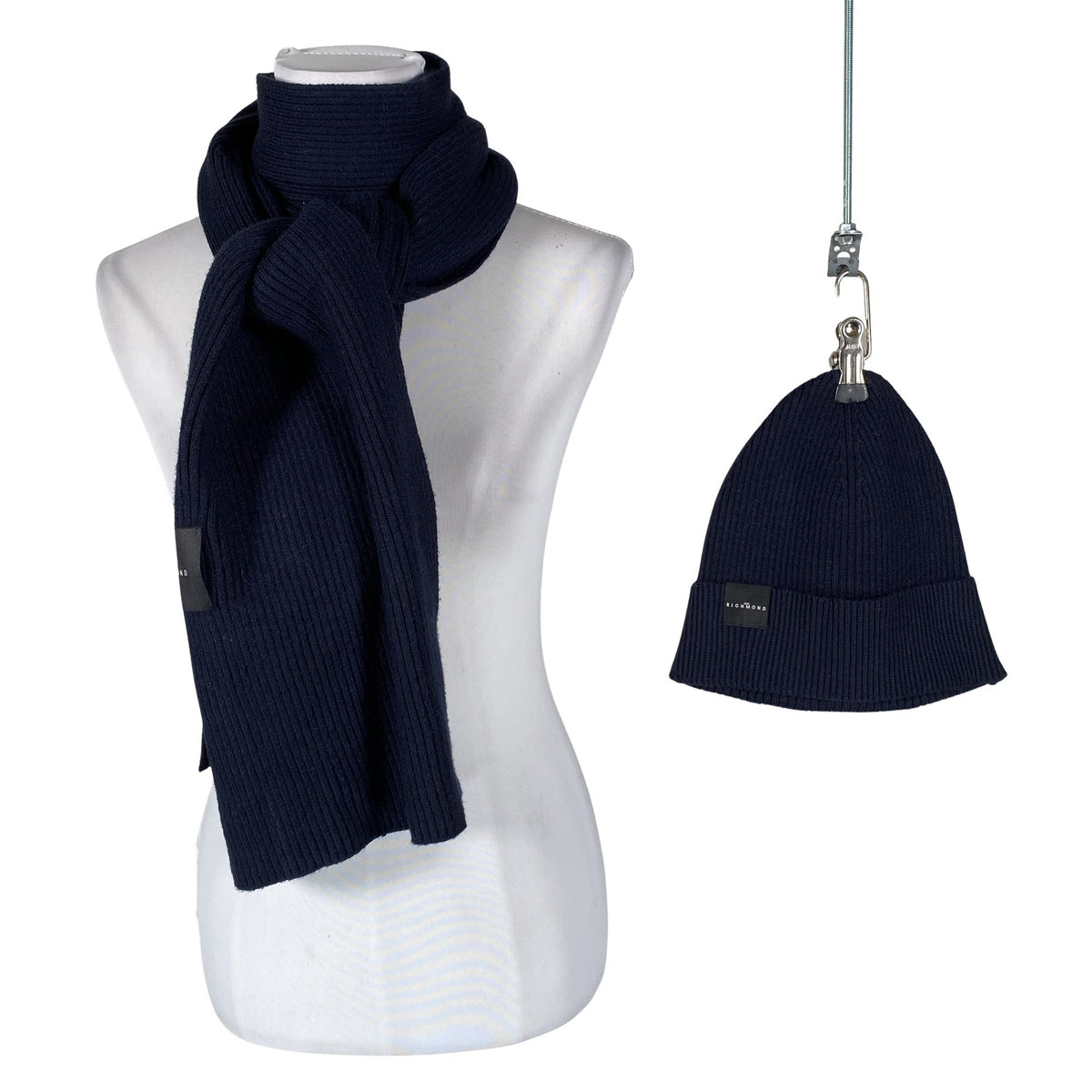Unisex John Richmond - Winter beanie, size 54 - 56 cm - Blue (1)