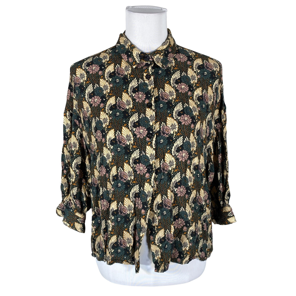 Unisex Cut & Pret - Blouse, size 36 - Green (1)