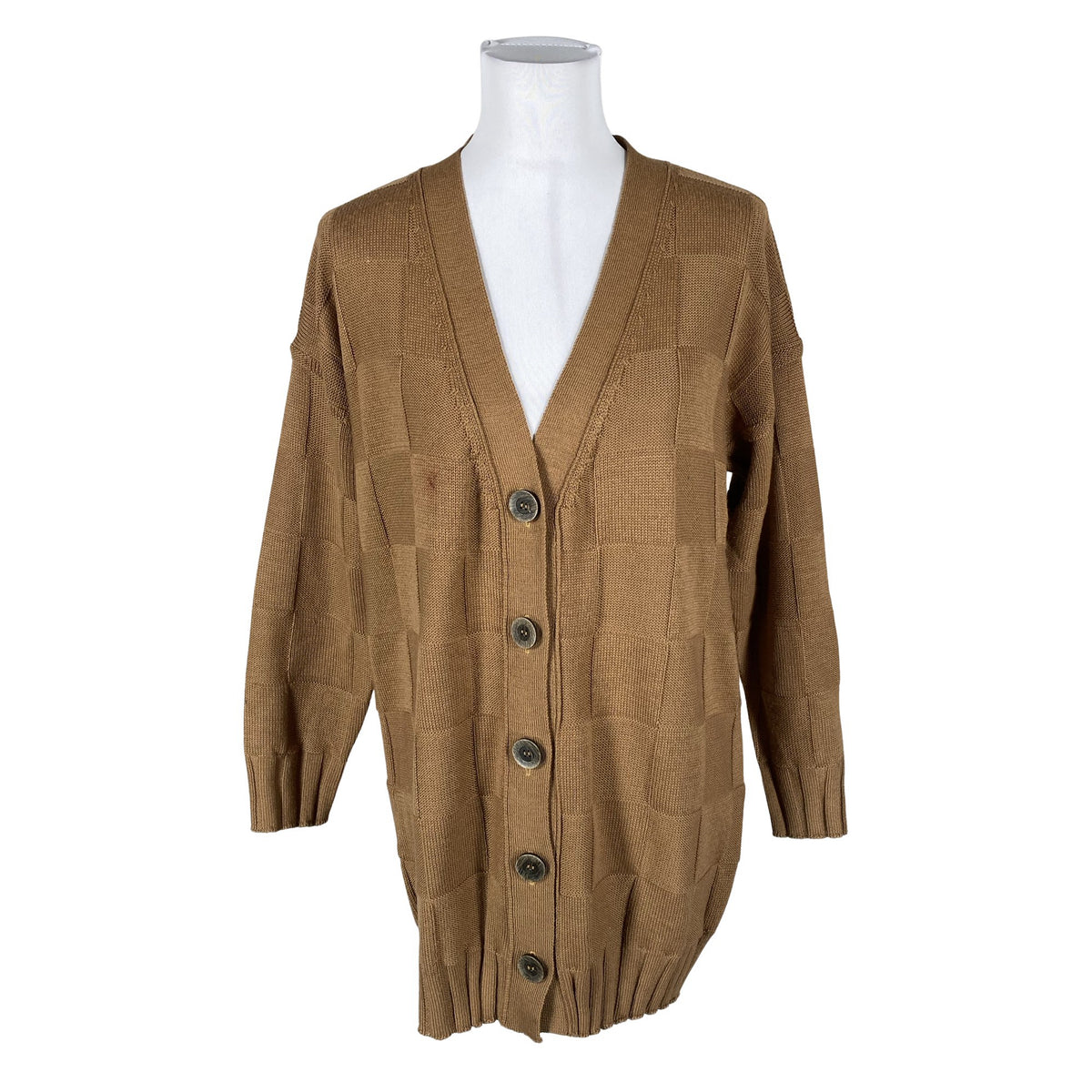 Unisex Bruno Due - Cardigan, size 38 - Brown (1)