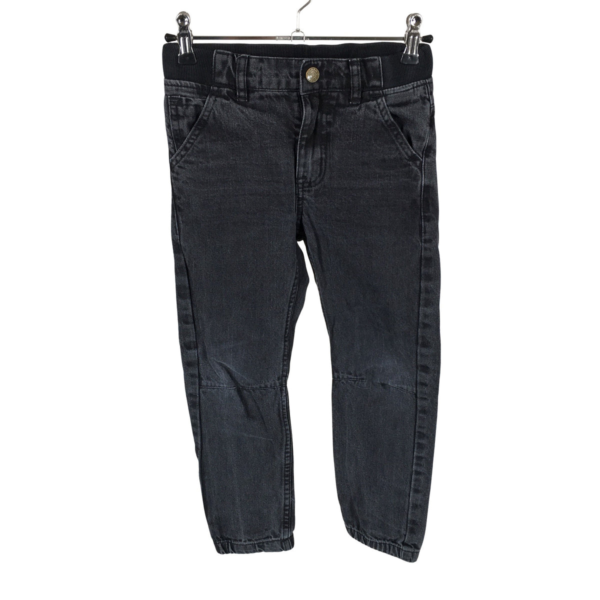 Unisex Polarn O. Pyret - Jeans, size 116 - 122 - Gray (1)