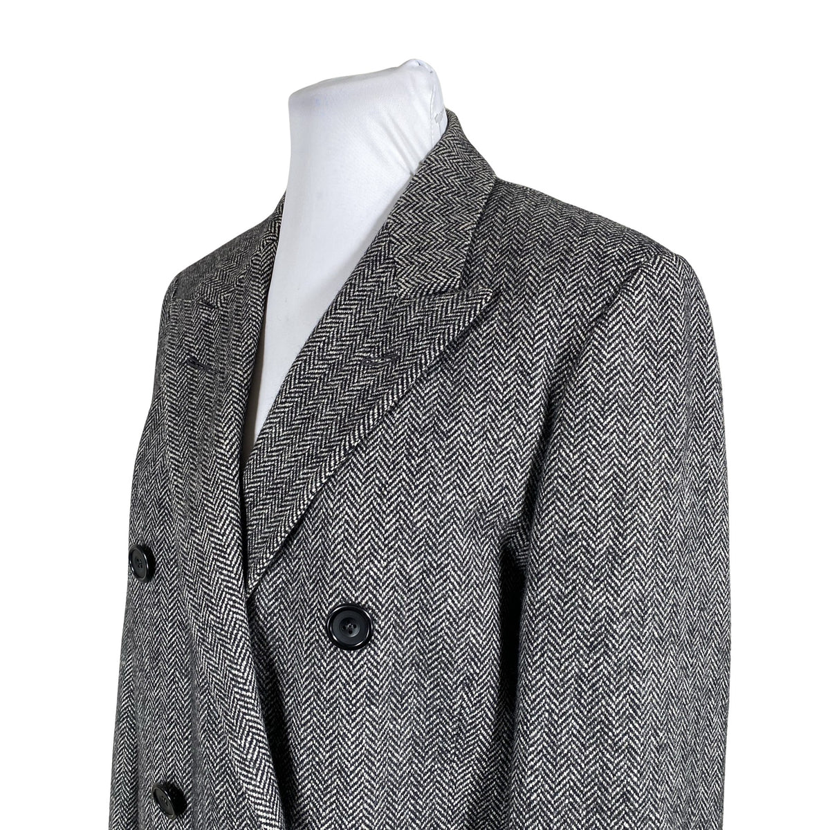 Unisex Aquascutum - Wool coat, size 42 - Gray (2)