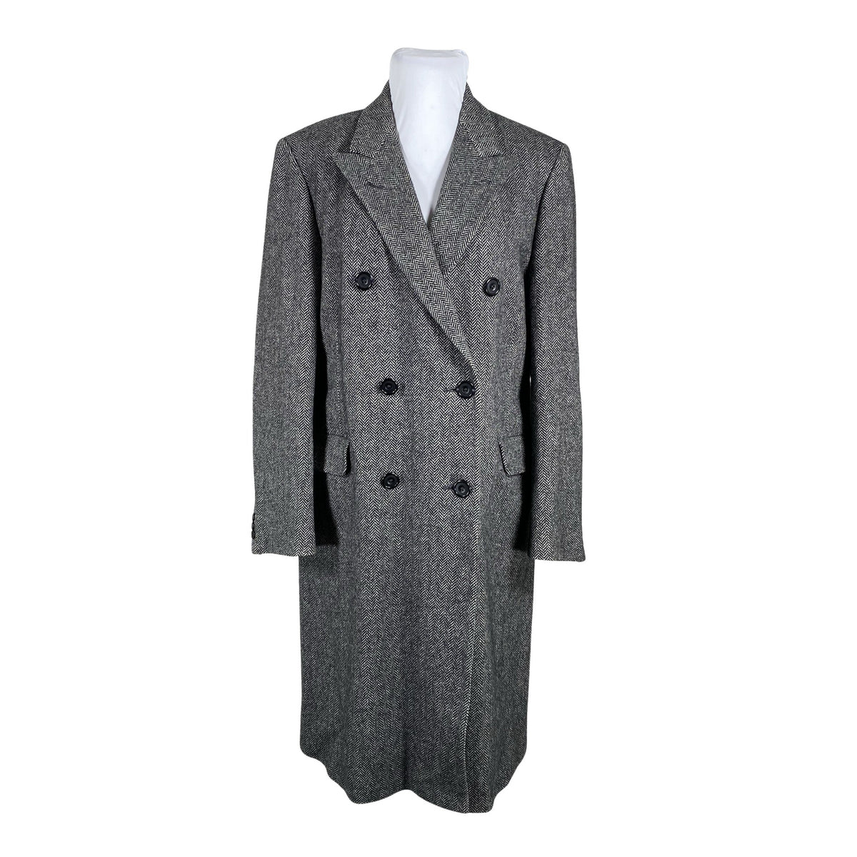 Unisex Aquascutum - Wool coat, size 42 - Gray (1)
