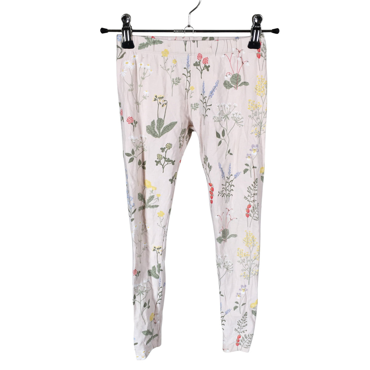 Unisex Lindex - Tricot pants, size 116 - 122 - Light pink (1)