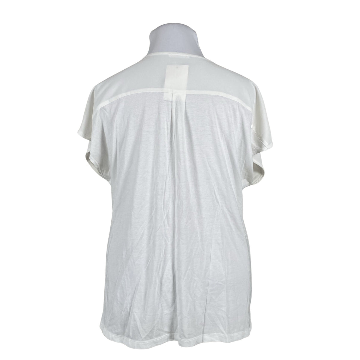 Unisex Opus - Short-sleeved blouse, size 44 - White (2)