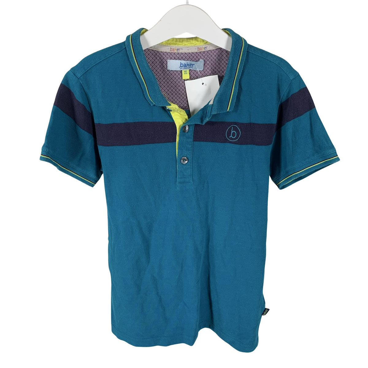Unisex Baker by Ted Baker - Polo shirt, size 128 - 134 - Turquoise (1)