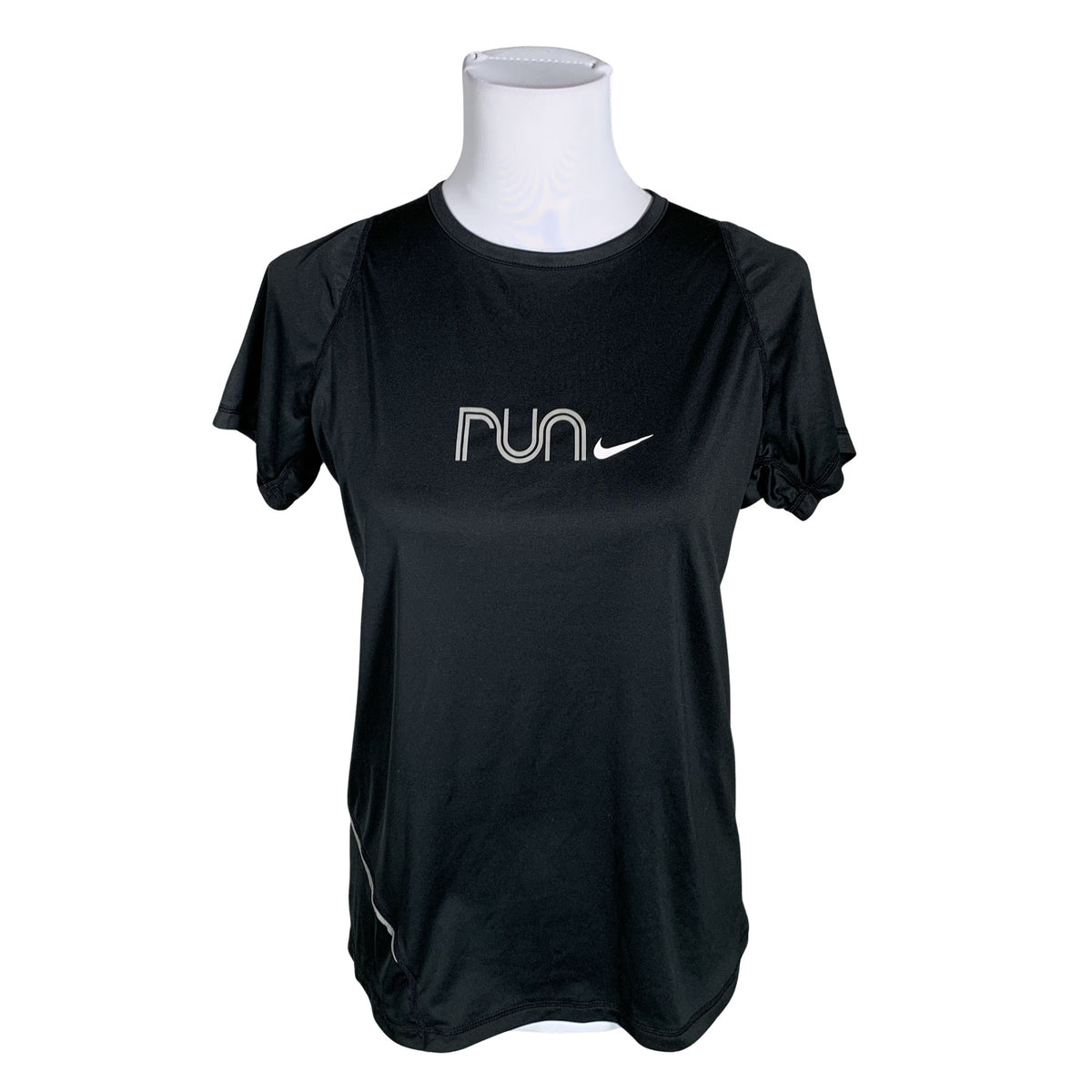 Unisex Nike - Sports shirt, short sleeve, size 38 - Black (1)
