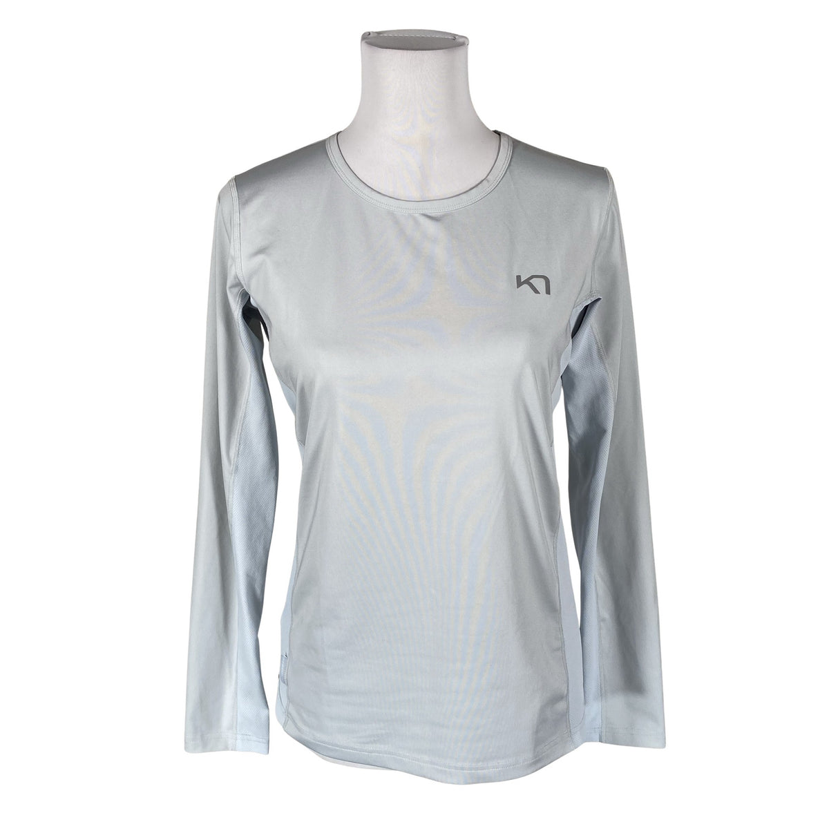 Unisex Kari Traa - Sports shirt, long sleeve, size 38 - Light blue (1)