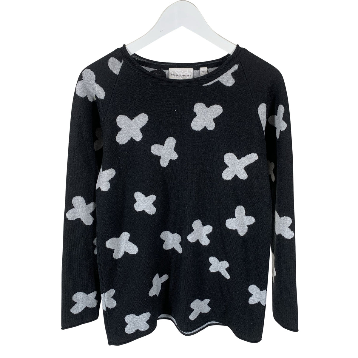 Unisex Rebellionaires - Sweater, size 164 - 170 - Black (1)