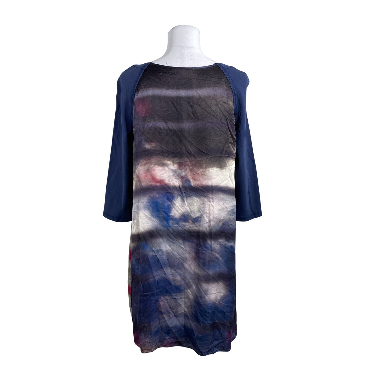 Unisex Hugo Boss - Schiffon dress, size 38 - Blue (3)
