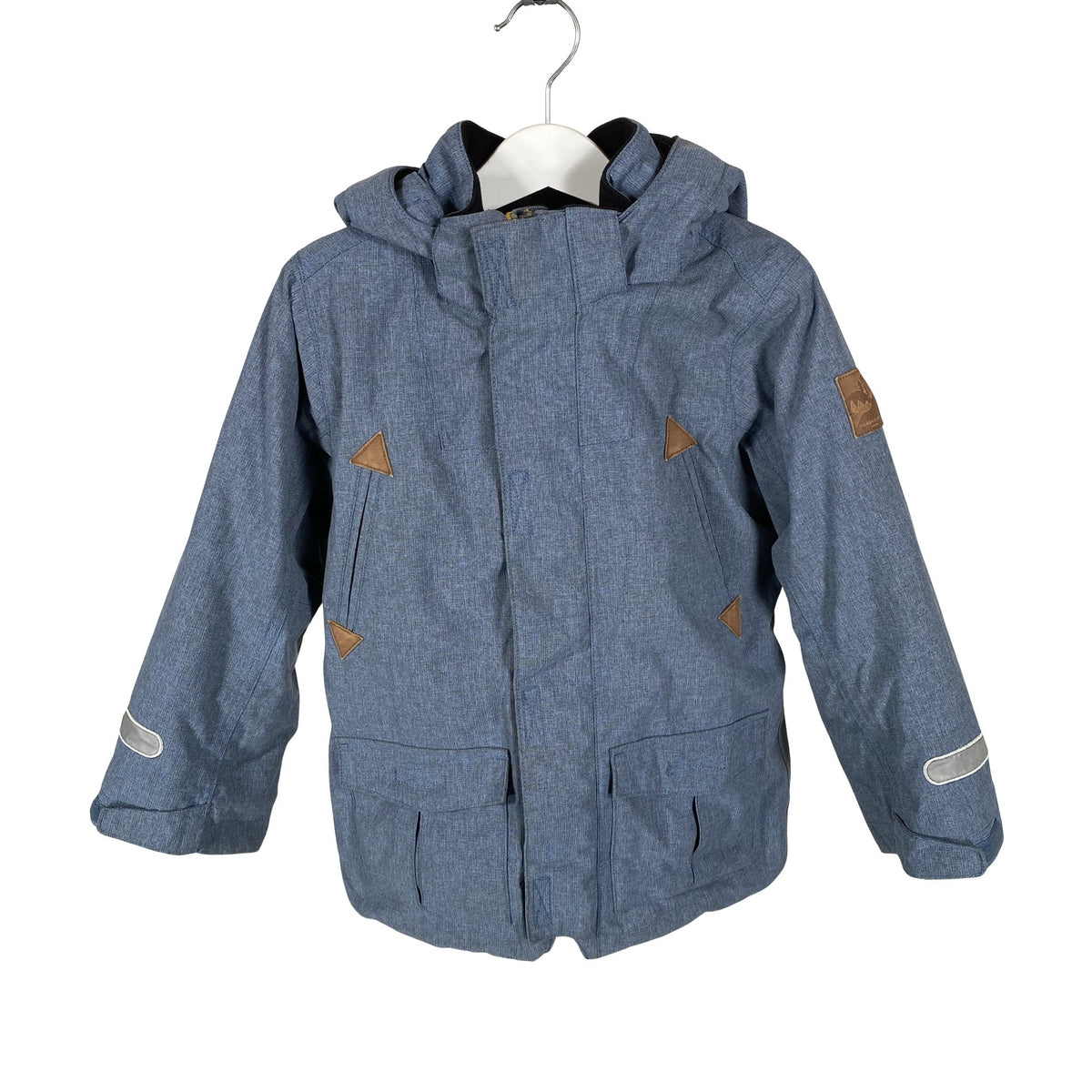Unisex Polarn O. Pyret - Winter jacket, size 104 - 110 - Blue (1)