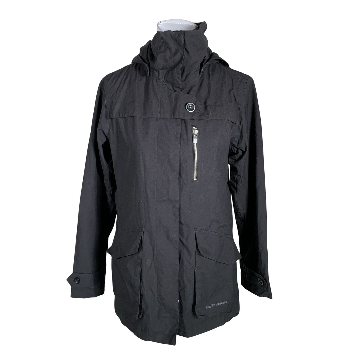 Unisex Peak Performance - Outdoor jacket, size 38 - Black (1)