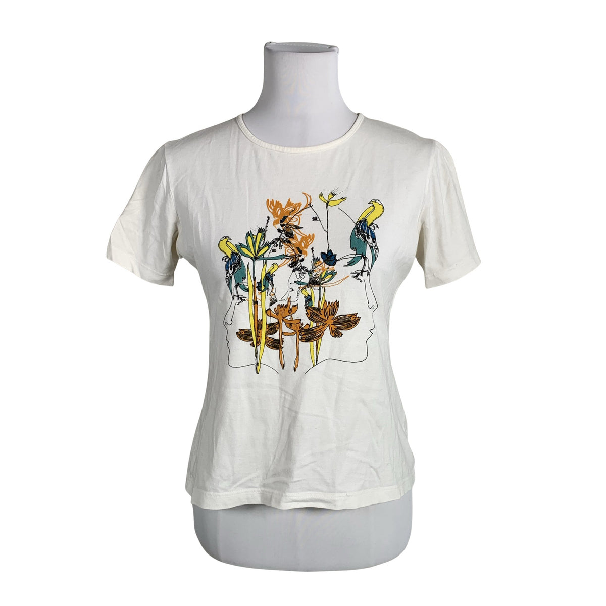 Unisex Marimekko - T-shirt, size 38 - White (1)