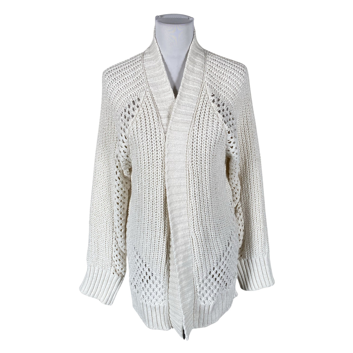 Unisex Abercrombie&Fitch - Cardigan, size 40 - White (1)