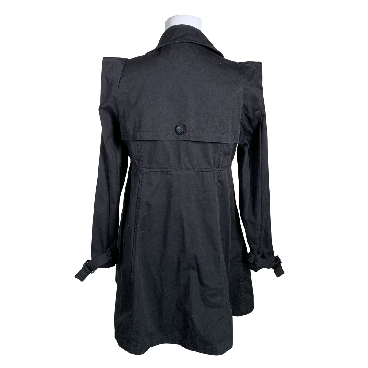 Unisex Mama Licious - Trench coat, size 38 - Black (2)