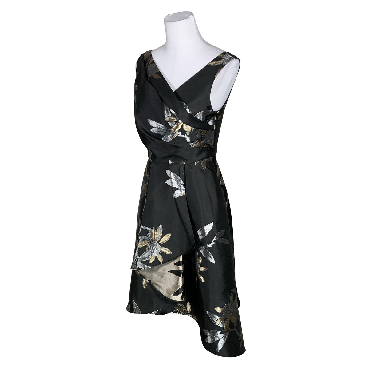 Unisex Adrianna Papell - Dress, size 38 - Gray (3)
