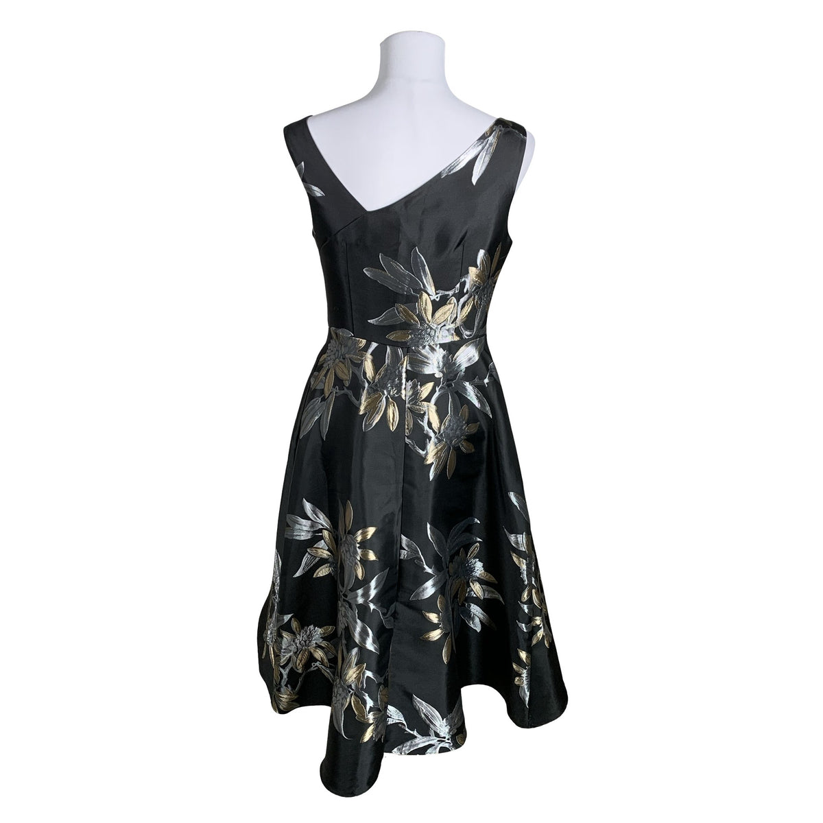 Unisex Adrianna Papell - Dress, size 38 - Gray (2)