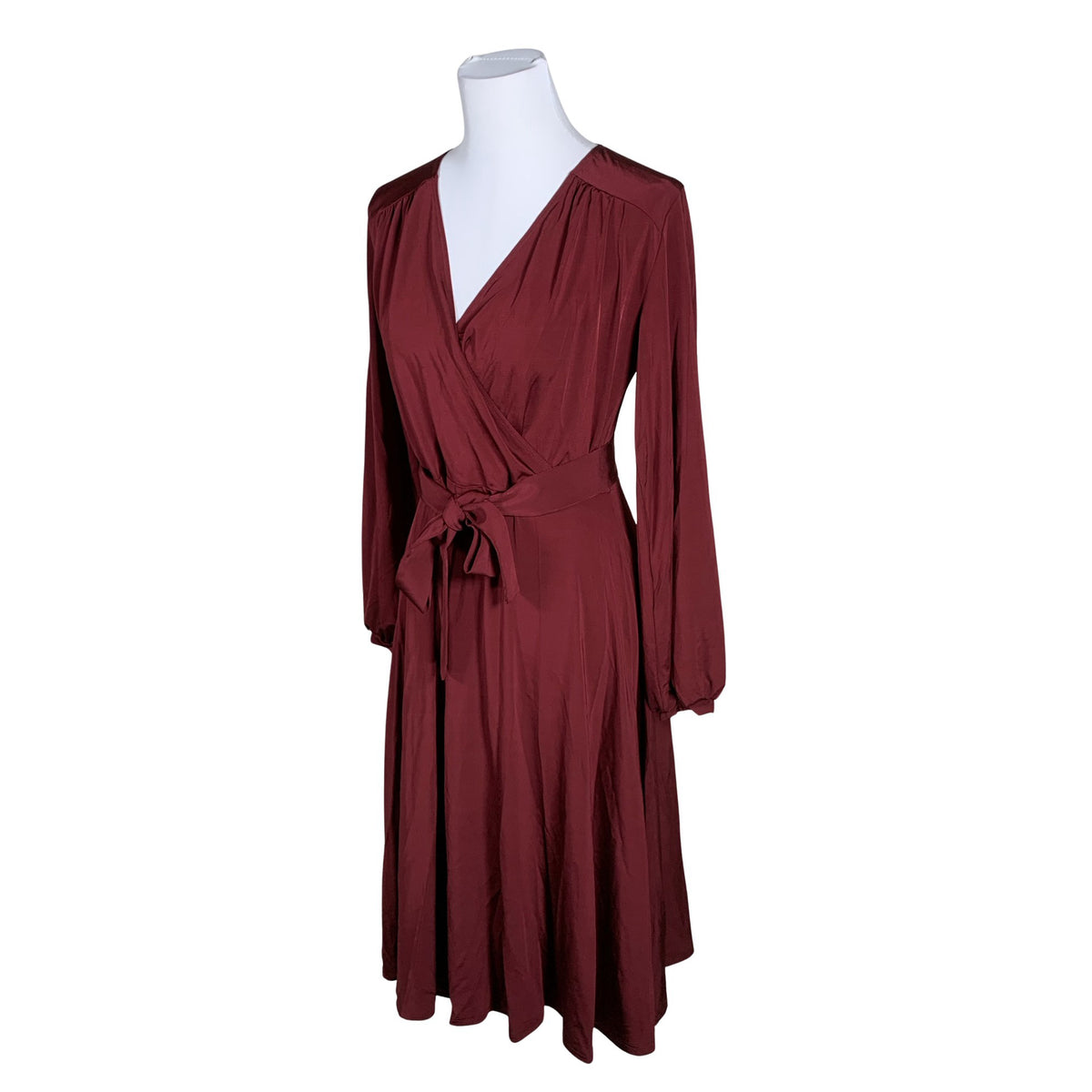 Unisex Jumperfabriken - Tricot dress, size 38 - Wine red (3)