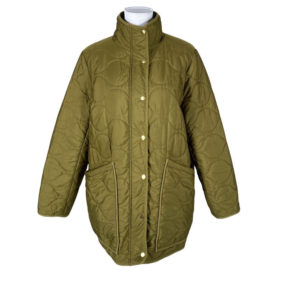 Unisex J.Crew - Lightly padded jacket, size 40 - Green (1)