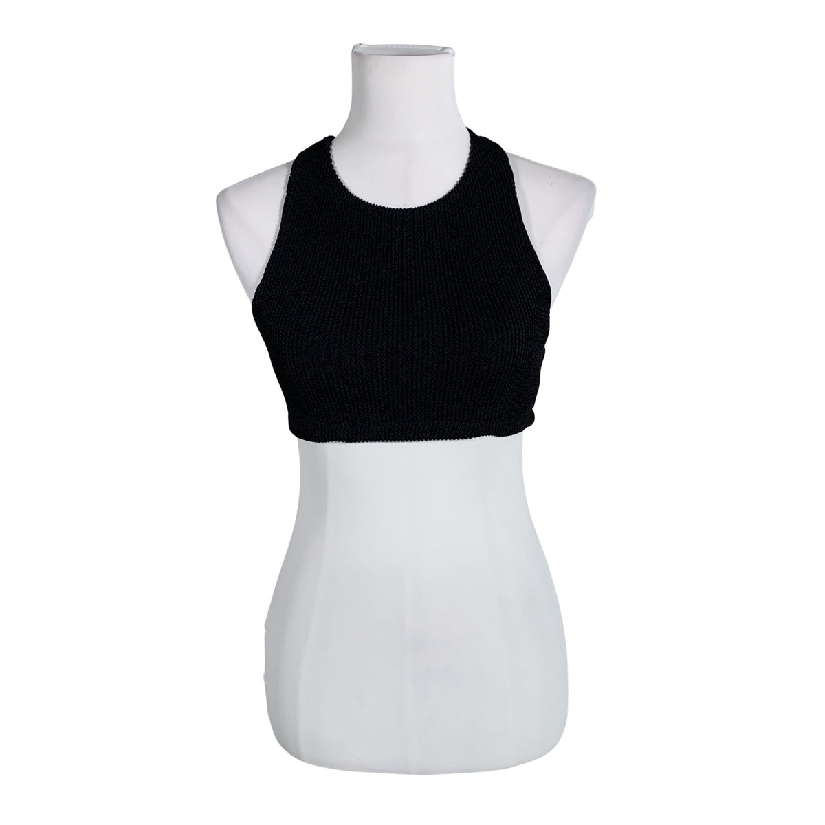 Unisex Samsoe&Samsoe - Tricot tank top, size 32 - Black (1)
