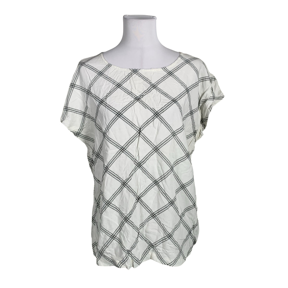 Unisex Soyaconcept - Short-sleeved blouse, size 40 - White (1)