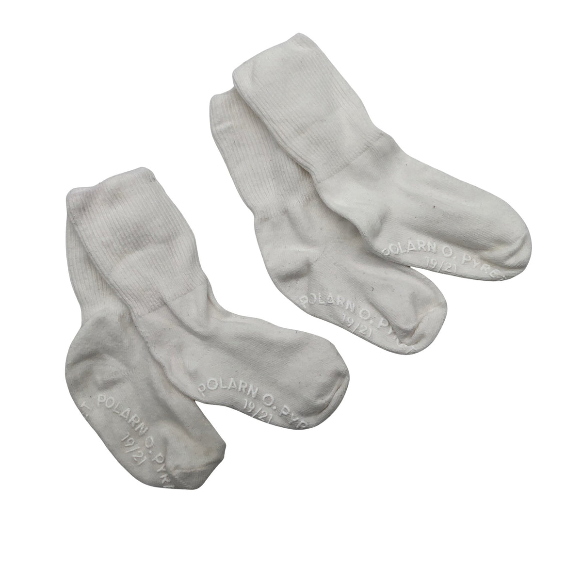 Unisex Polarn O. Pyret - Socks, size 20 - White (1)