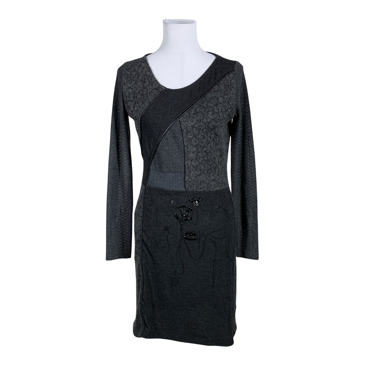 Unisex Anvrdie - Knit dress, size 36 - Gray (1)