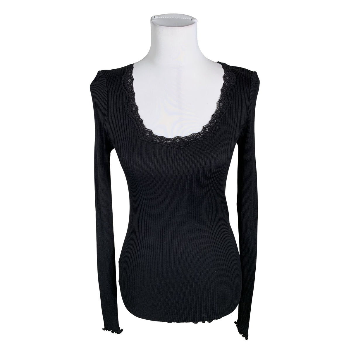 Unisex Noa Noa - Tricot shirt, size 40 - Black (1)