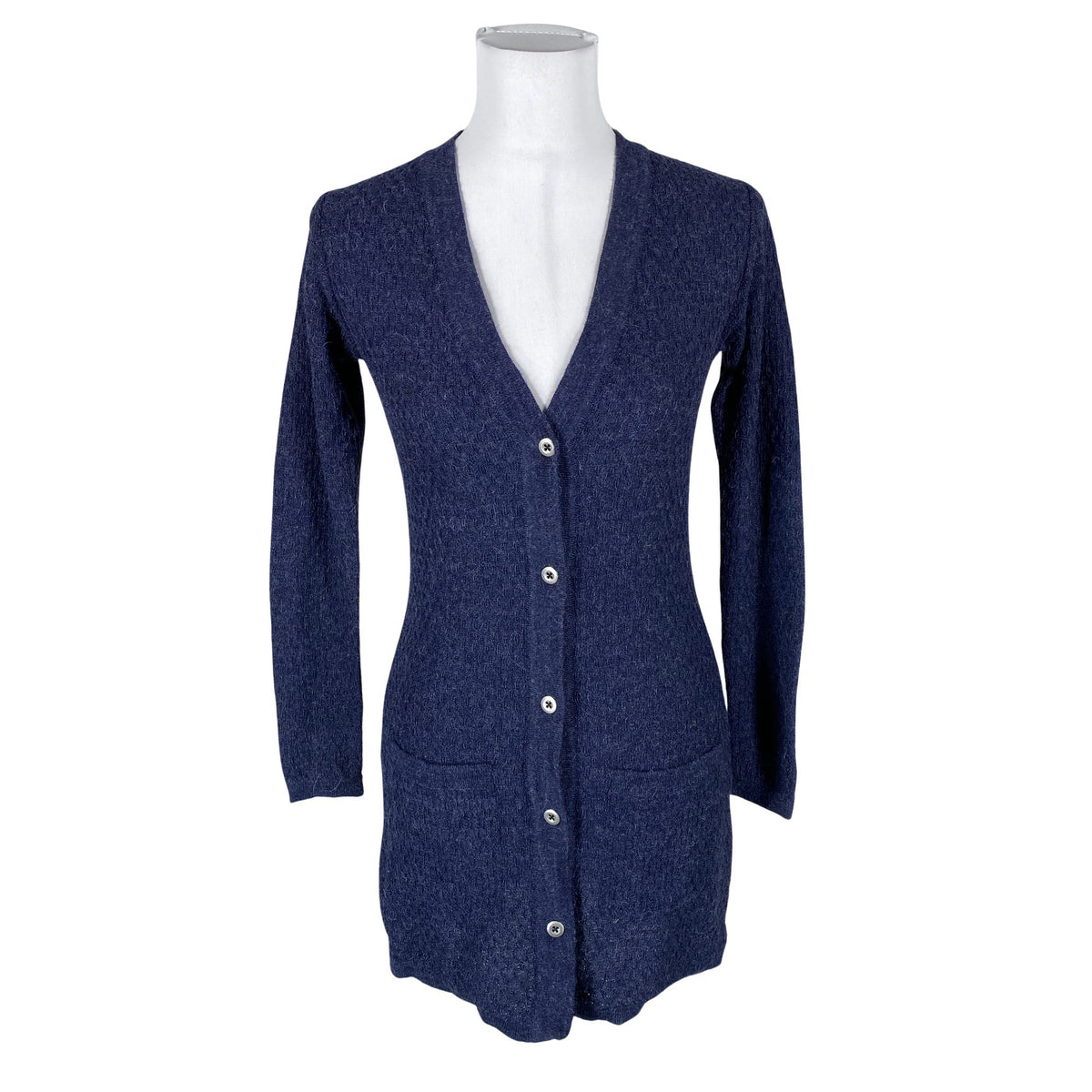 Unisex Alpa - Cardigan, size 34 - Blue (1)