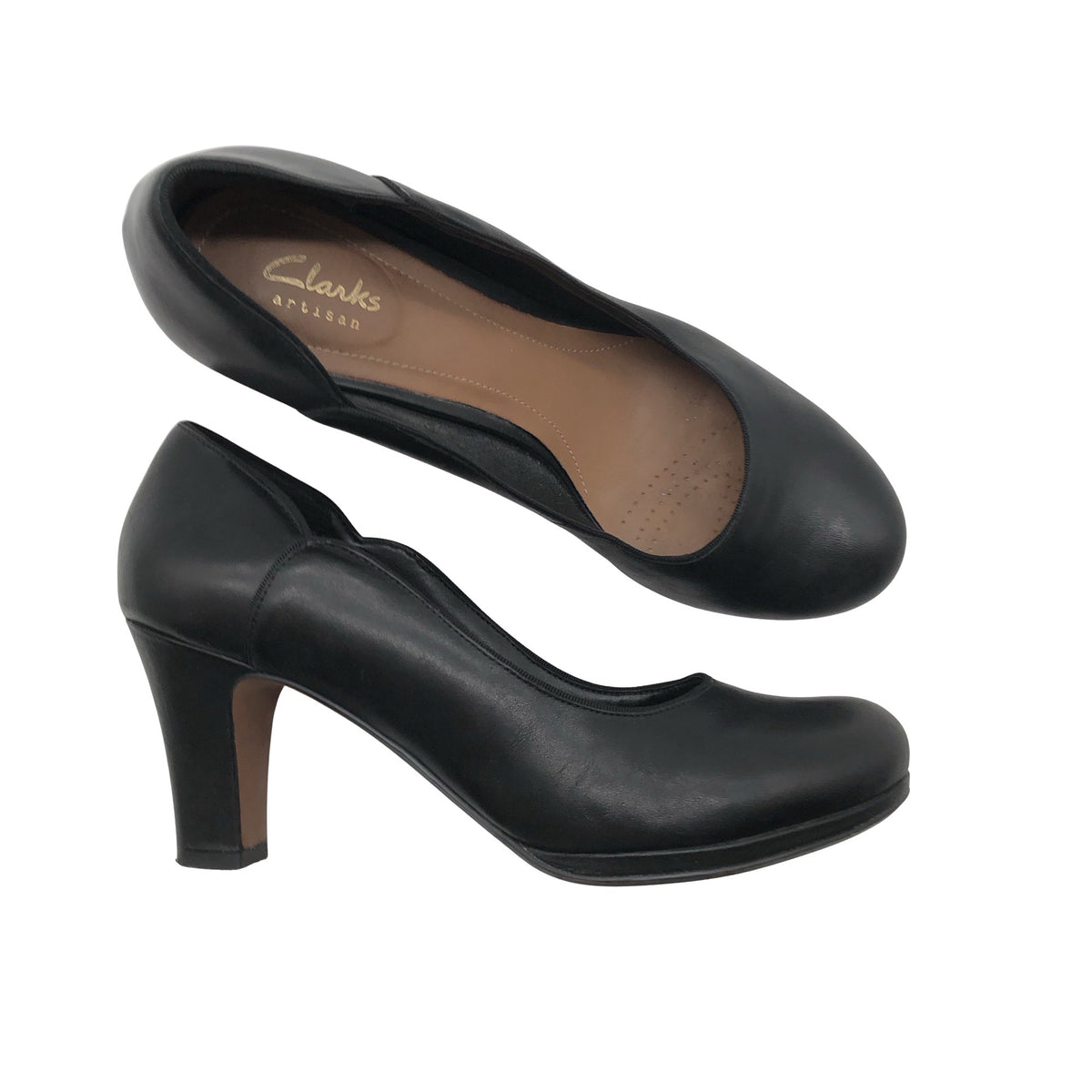 Unisex Clarks - High heels, size 40 - Black (1)