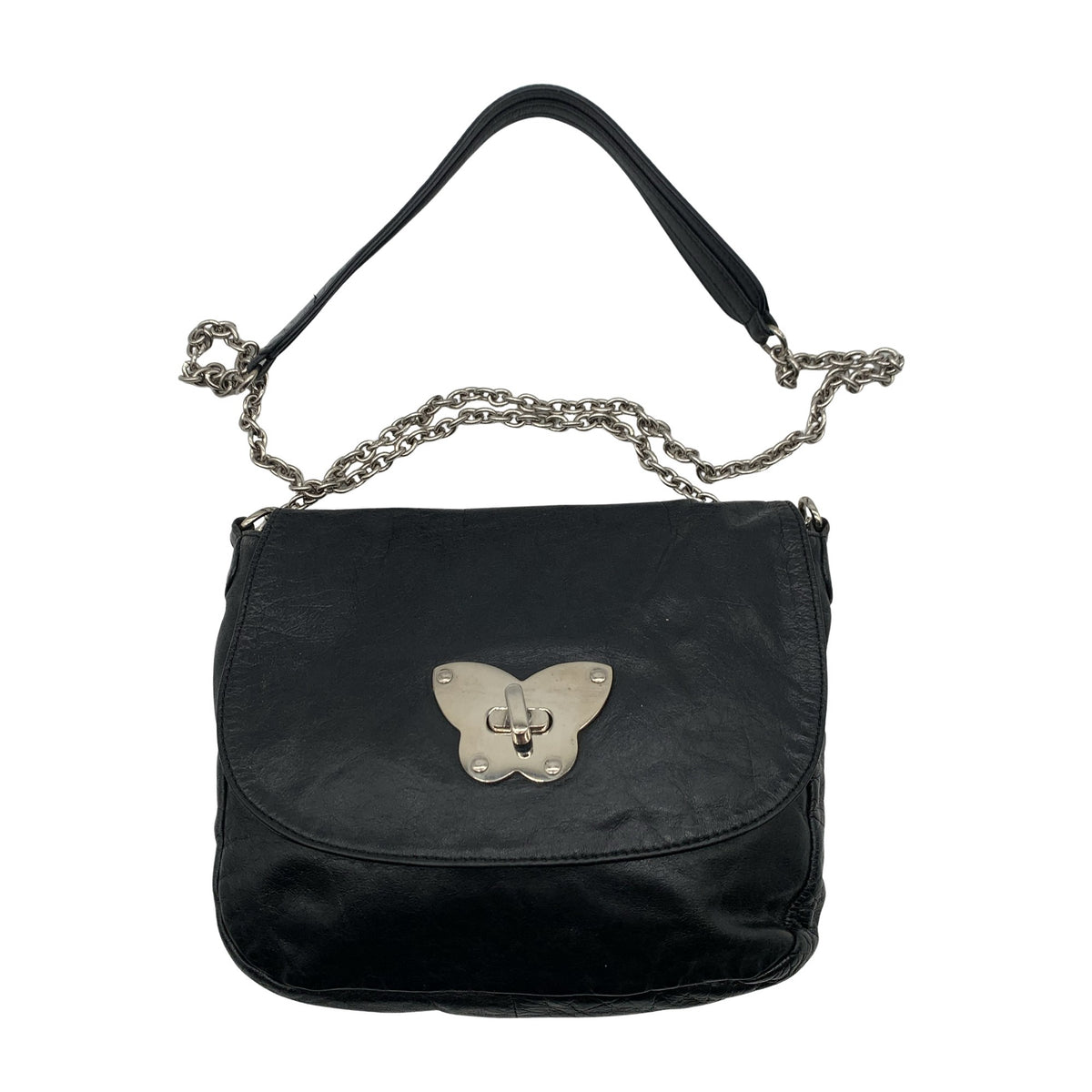 Unisex Petite Mendigote - Shoulder bag, size Mini - Blue (1)