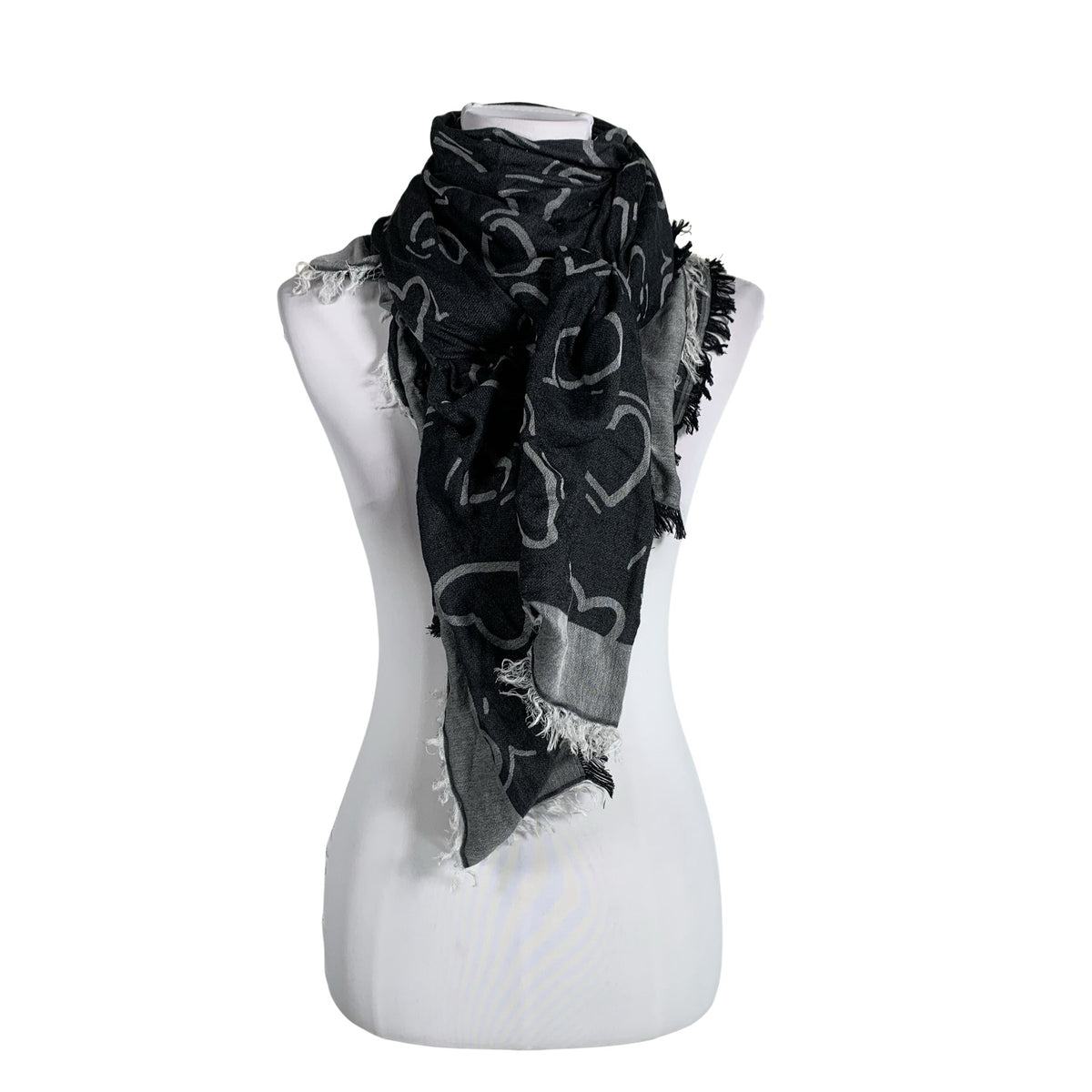 Unisex MaxMara - Scarf, size Maxi - Gray (1)