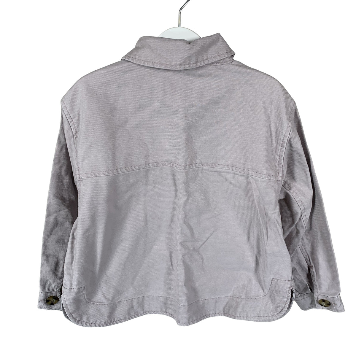 Unisex POMPdeLUX - Denim jacket, size 122 - 128 - Violet (2)