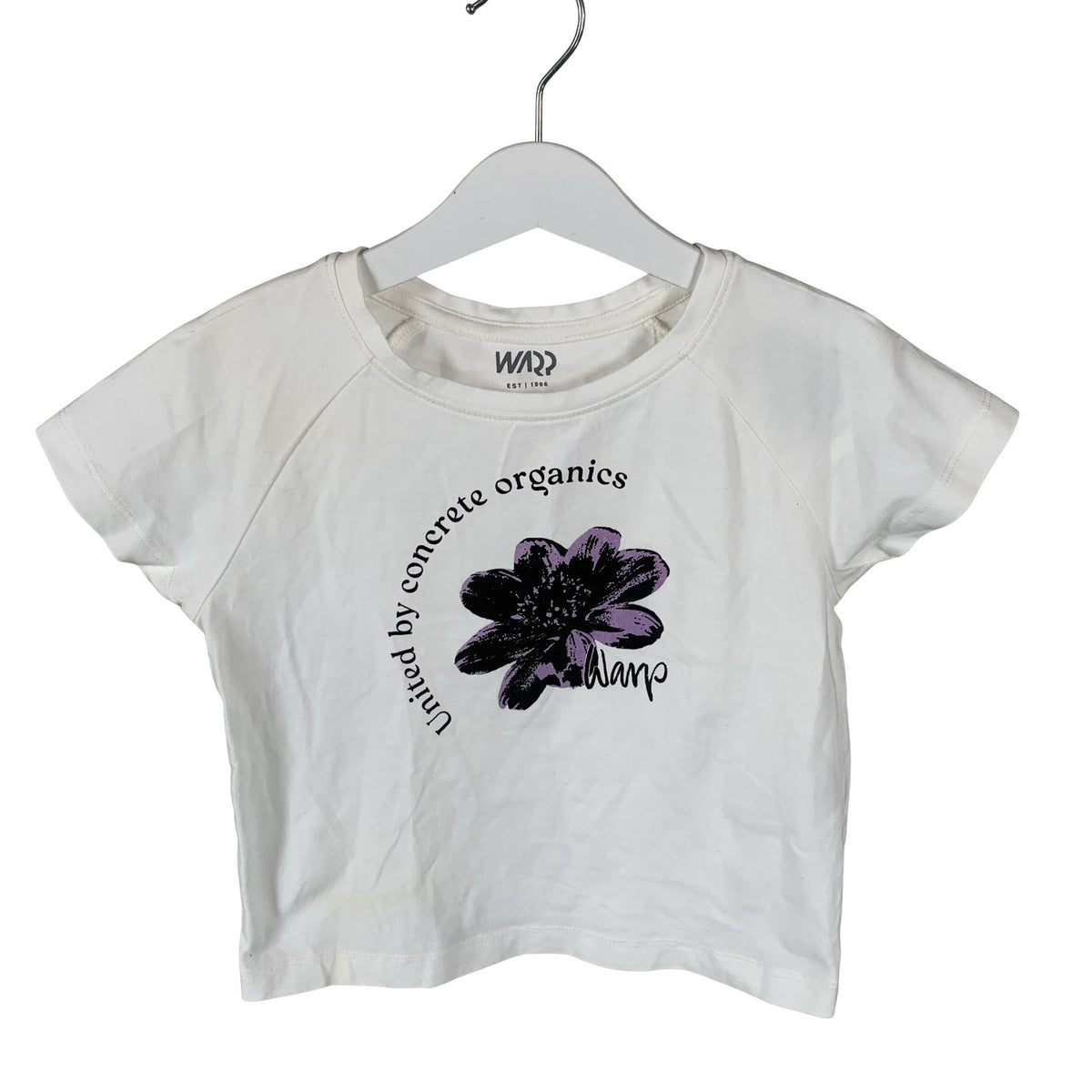 Unisex Warp - T-shirt, size 122 - 128 - White (1)