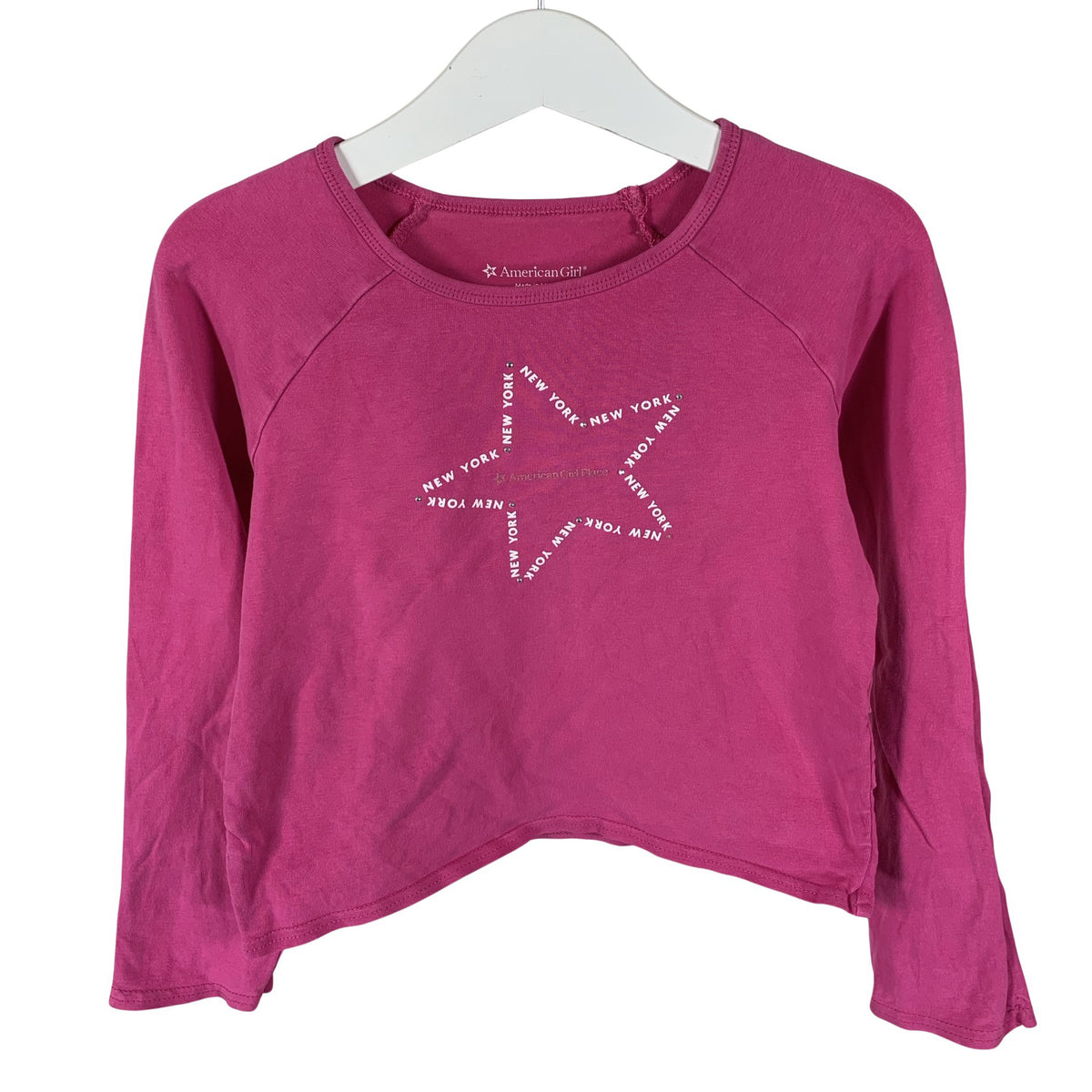 Unisex American Girl - Tricot shirt, size 128 - 134 - Pink (1)