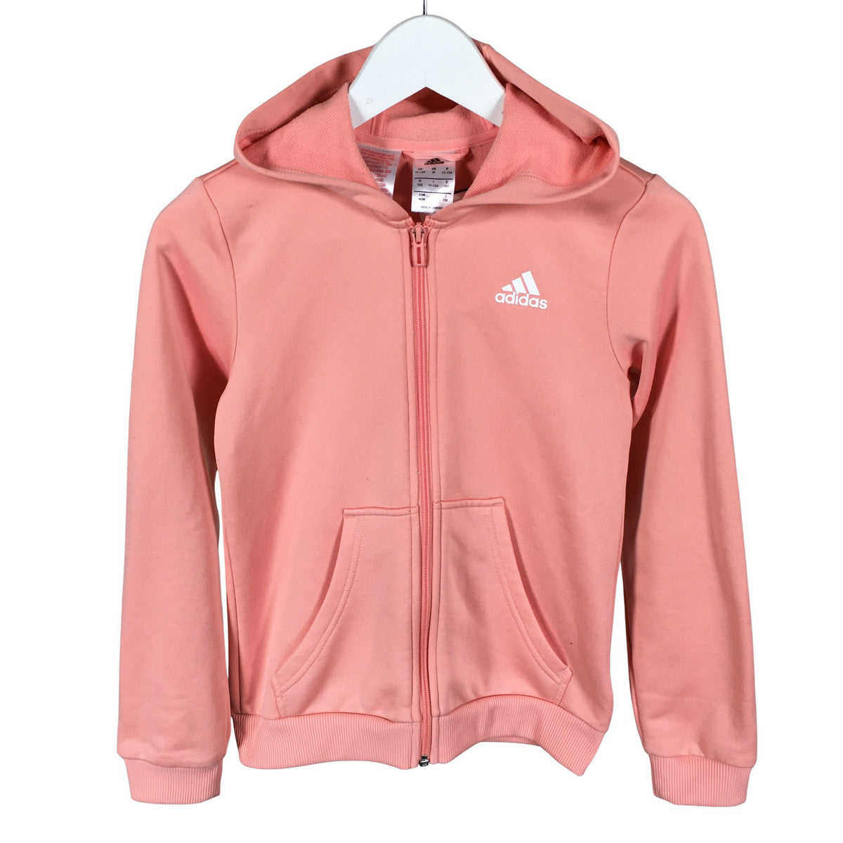 Unisex Adidas - Hoodie, size 146 - 152 - Light pink (1)