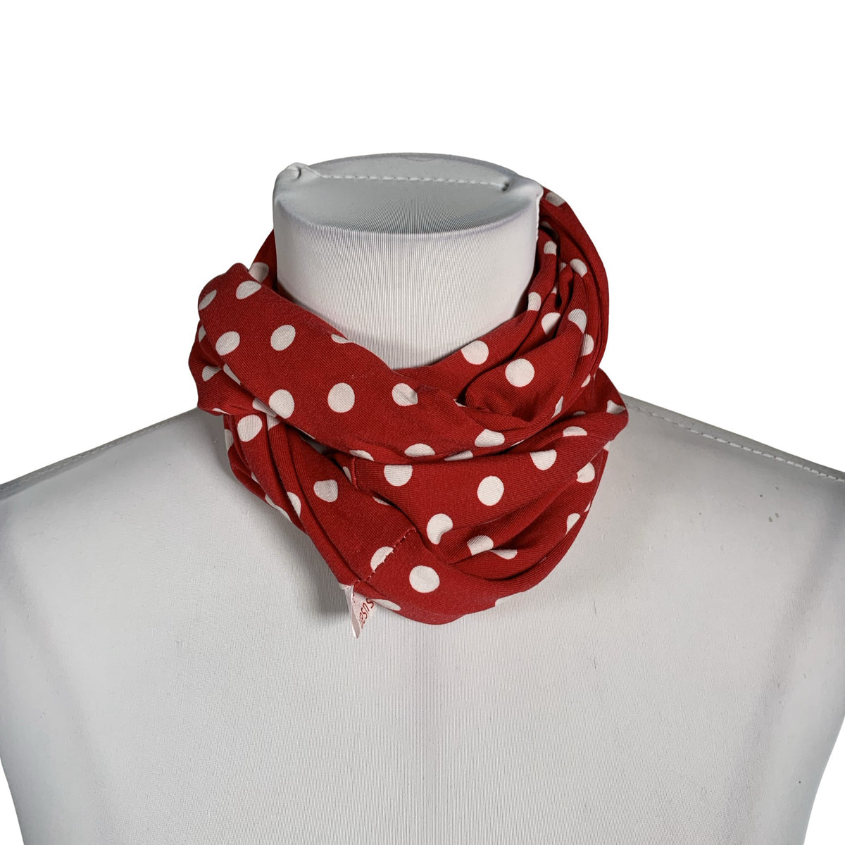 Unisex Susan Design - Circle scarf, size Midi - Red (1)