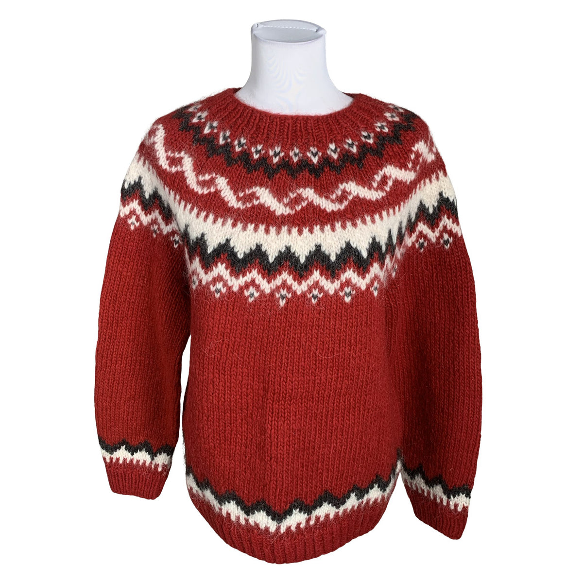 Unisex Handmade - Sweater, size 40 - Red (1)