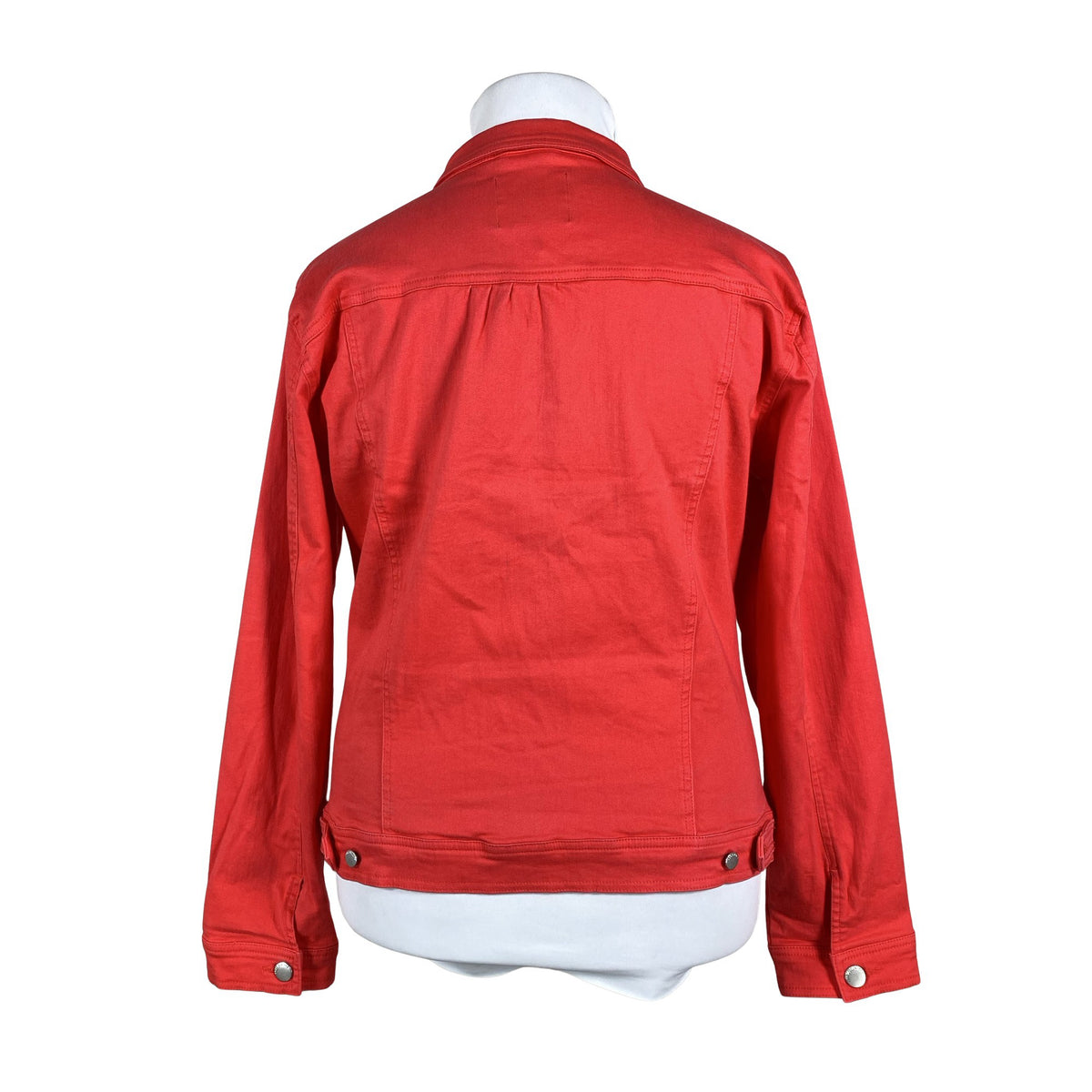 Unisex Free Quent - Denim jacket, size 44 - Red (2)