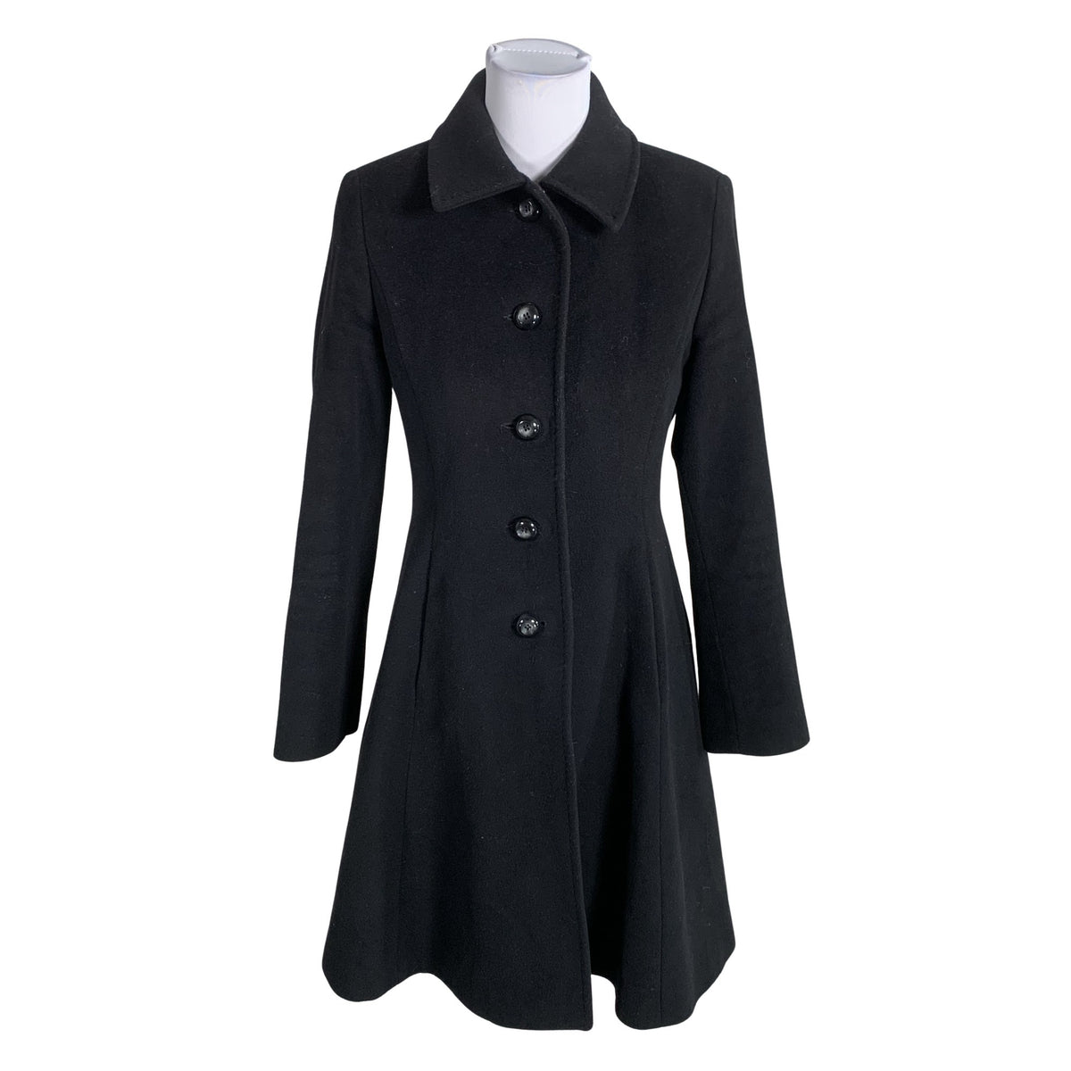 Unisex Ril's - Wool coat, size 34 - Black (1)