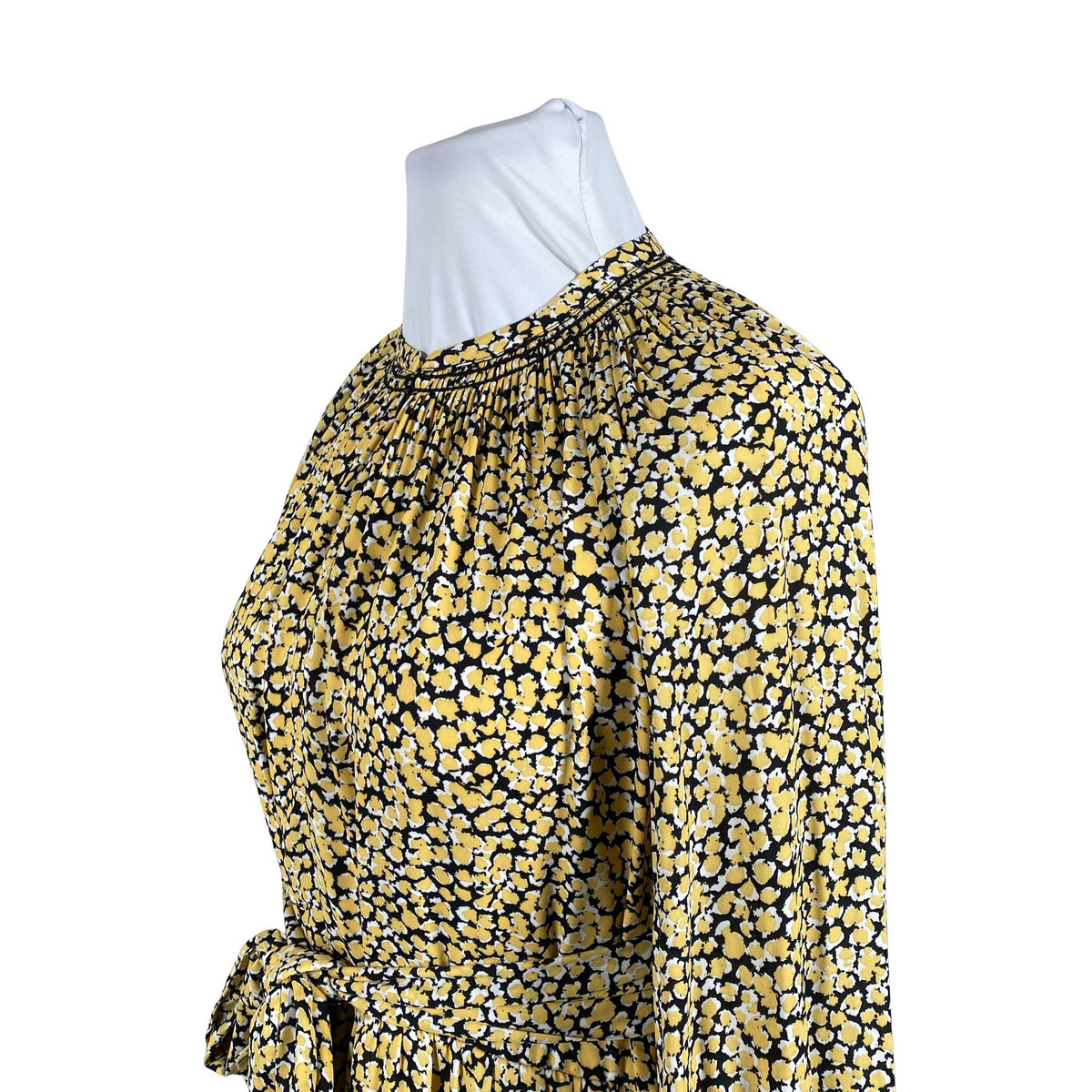 Unisex ME+EM - Schiffon dress, size 44 - Yellow (2)
