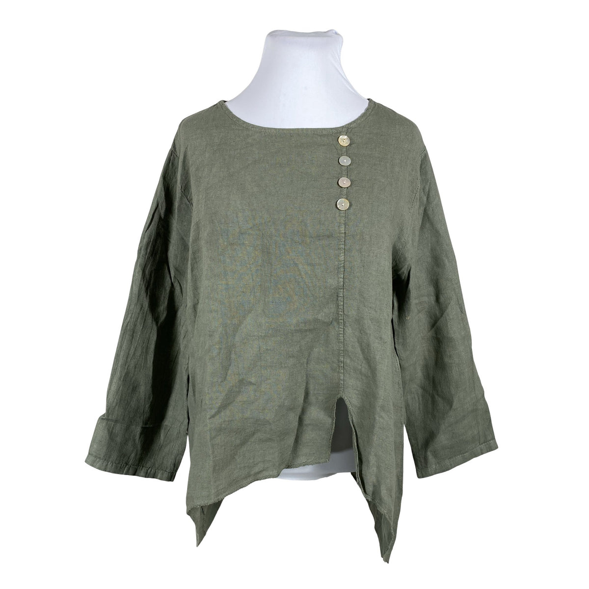 Unisex Kotirouva - Blouse, size 46 - Green (1)