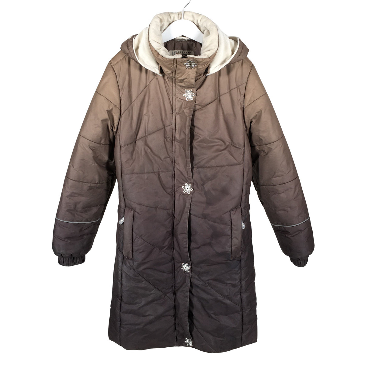 Unisex Le-company - Winter jacket, size 146 - 152 - Brown (1)