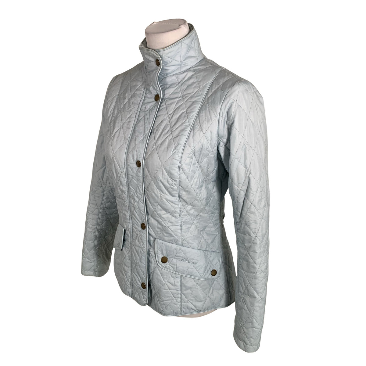 Unisex Barbour - Quilted jacket, size 36 - Light blue (3)
