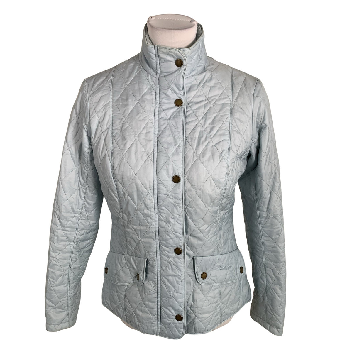 Unisex Barbour - Quilted jacket, size 36 - Light blue (1)